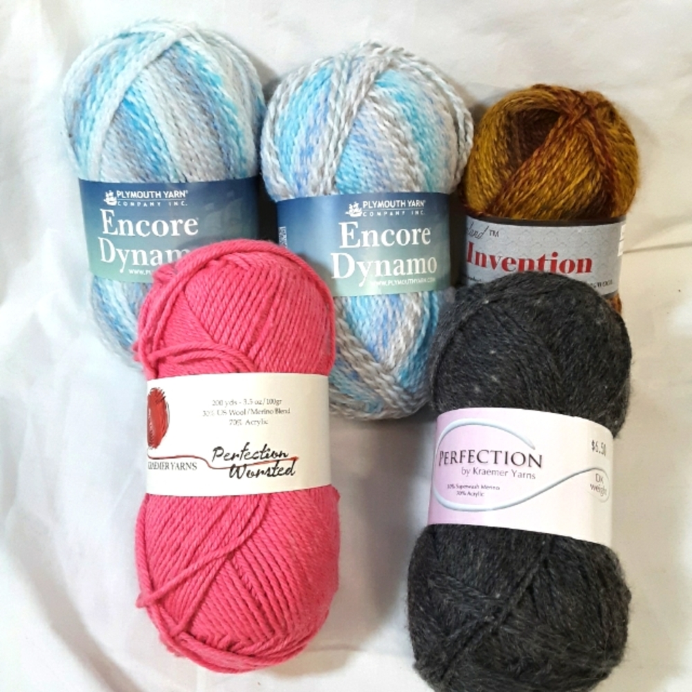 Acrylic/Wool Blend Yarn